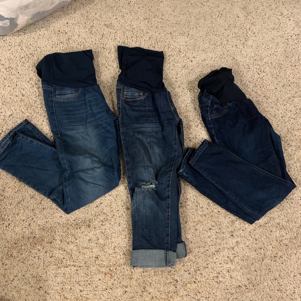 Maternity Jeans Size M Lot